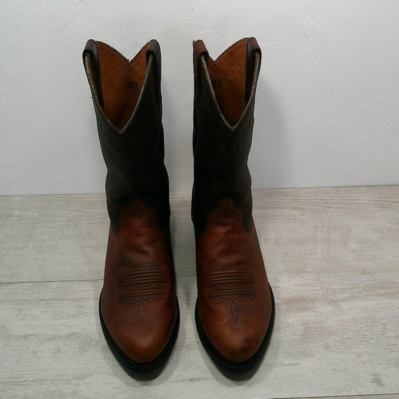 Ariat Leather Western Country Classic Rancher Boots Size 10 EE | Extra Wide - Picture 4 of 11